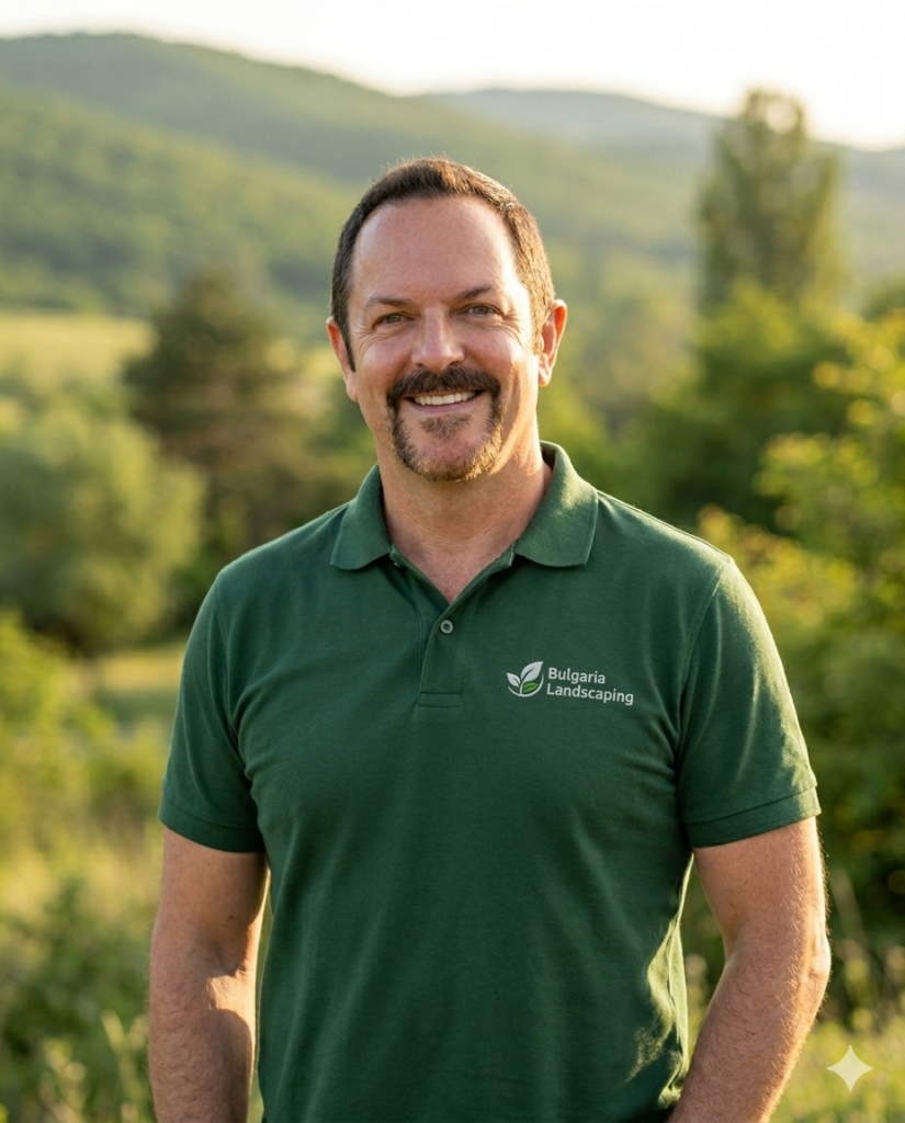 Timothy Patrick, founder of Bulgaria Landscaping in Pravets, Bulgaria